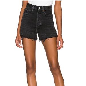 Agolde Dee shorts - black